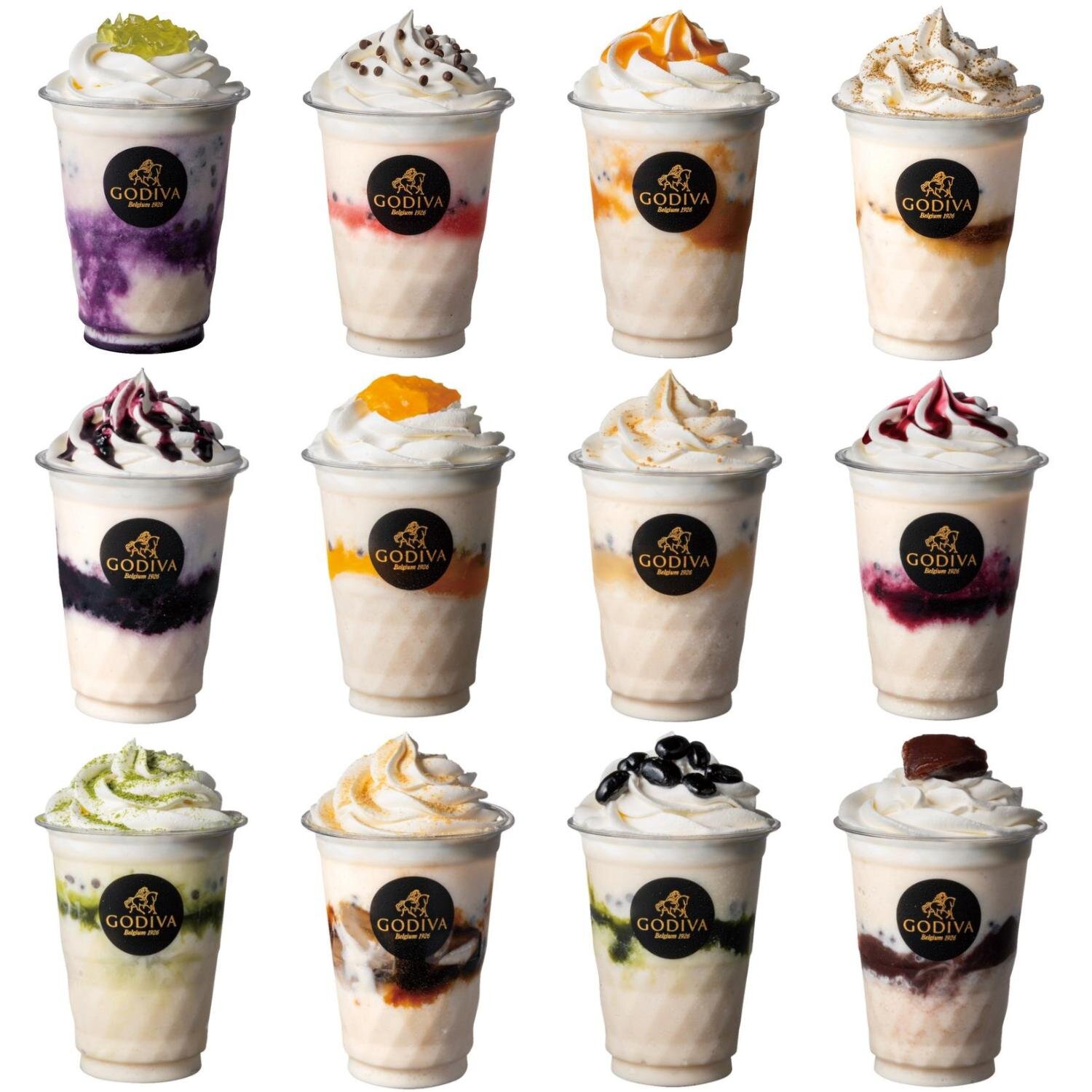 고디바 47 쇼콜릭서 스탠다드 사이즈 각 270ml 각 800엔