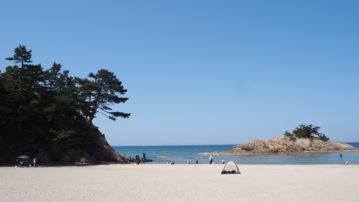 【시마네】이나사 해변