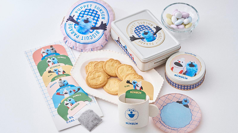 도쿄 인기 기념품 Fairycake Fair, PUPPET SUNSUN과 콜라보 한정판 출시!